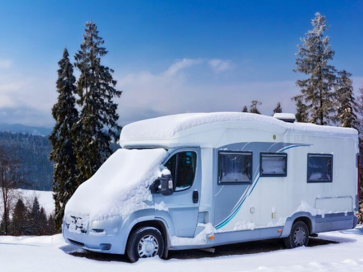 donde ir en autocaravana con niños en invierno