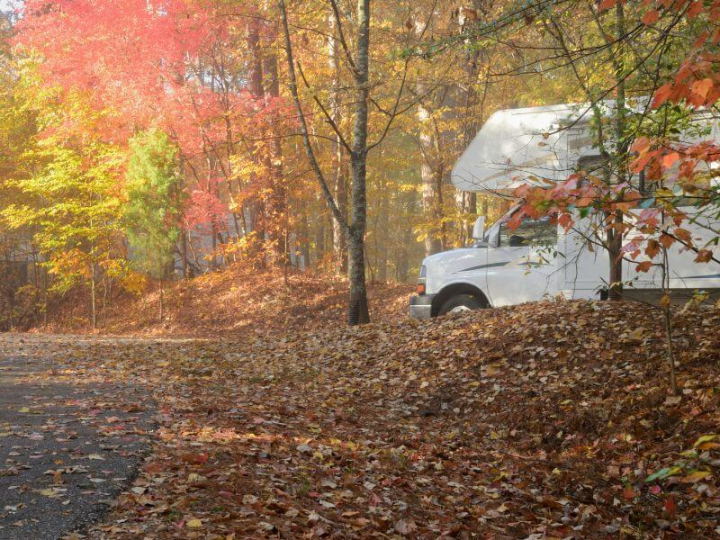 otoño en autocaravana