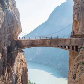 visitar caminito del rey en autocaravana
