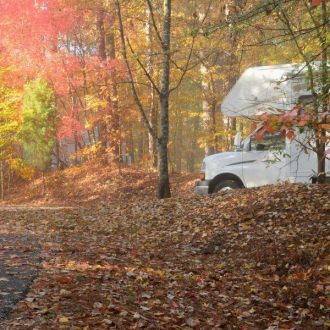 otoño en autocaravana