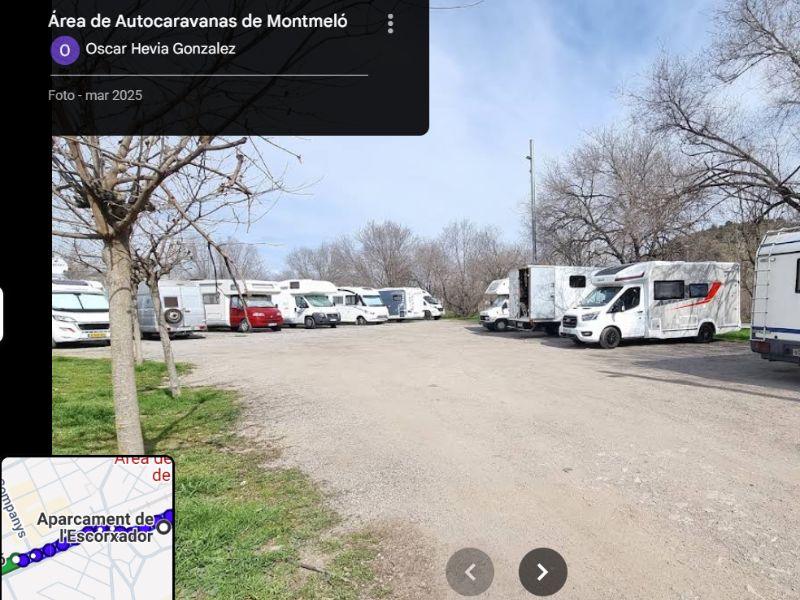area de autocaravanas en barcelona capital