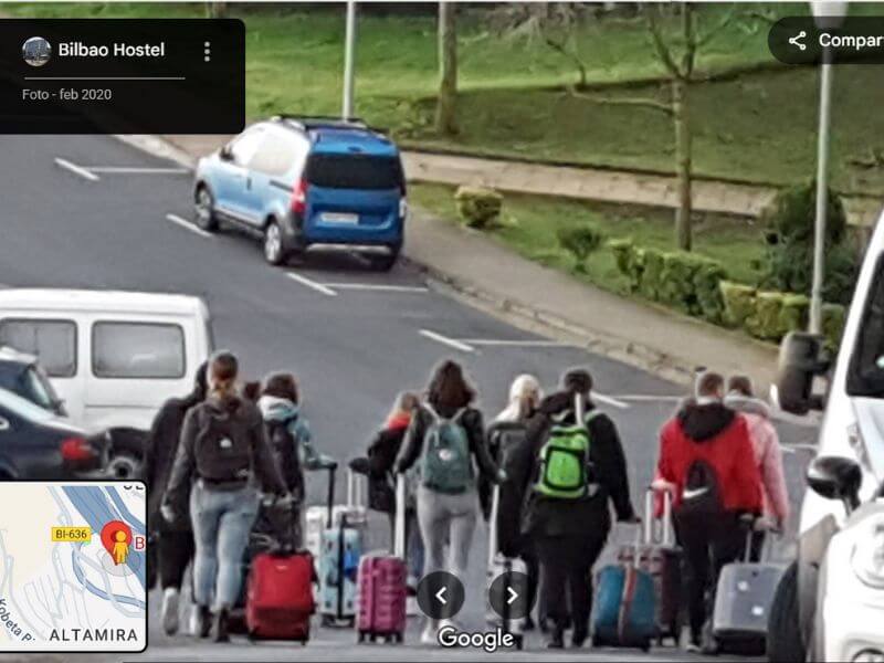 fotos de área de autocaravanas bilbao